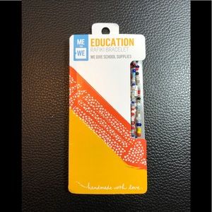 Me to We EDUCATION Rafiki Bracelet
